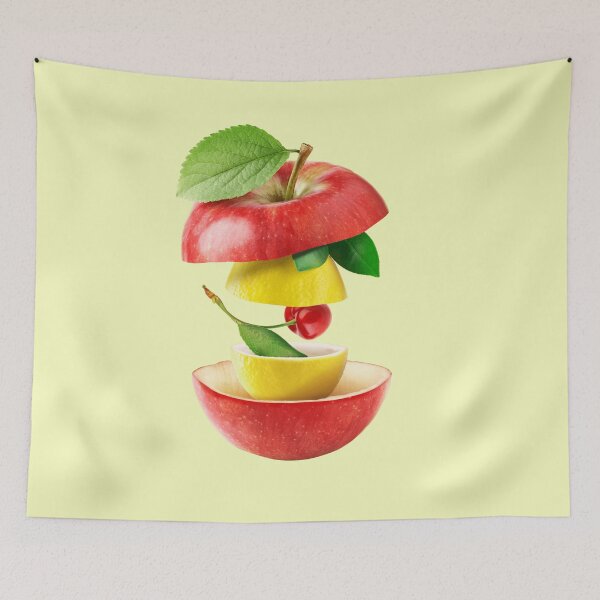 Artikelvorschau, Apple Lemon Cherry Gifts Vegetarian entworfen und verkauft von betternotes.