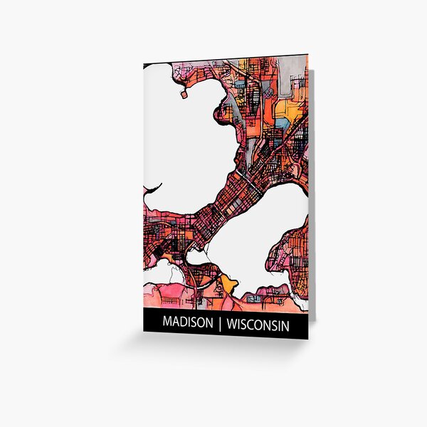 Madison, WI Greeting Card