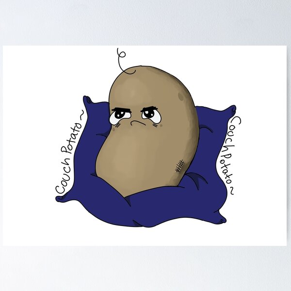 Couch Potato Memes Posters for Sale