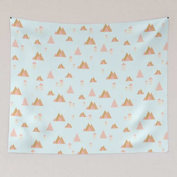 Item preview, Orange mountain range designed and sold by Klyonsm2.
