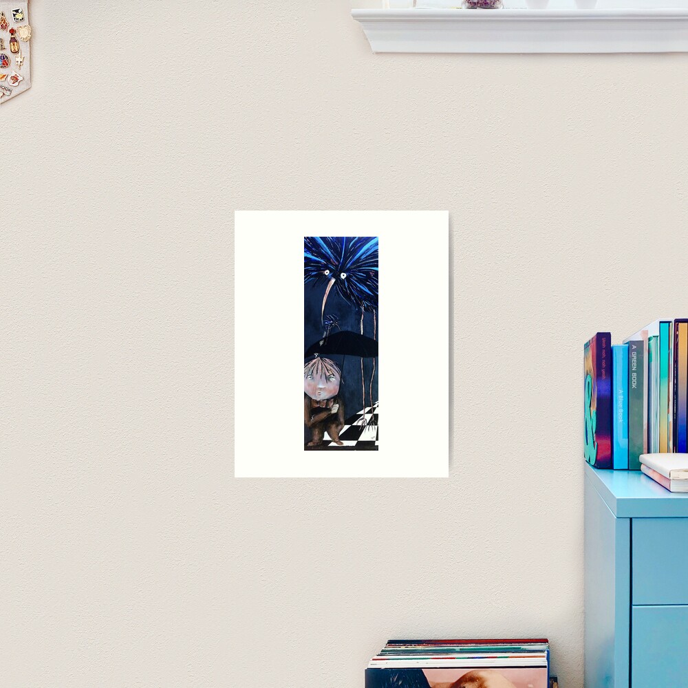 Pinky Goes Back to Birdland Art Print