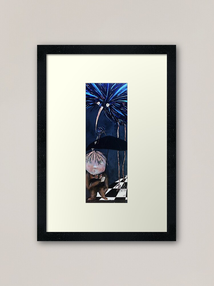 Alternate view of Pinky Goes Back to Birdland Framed Art Print
