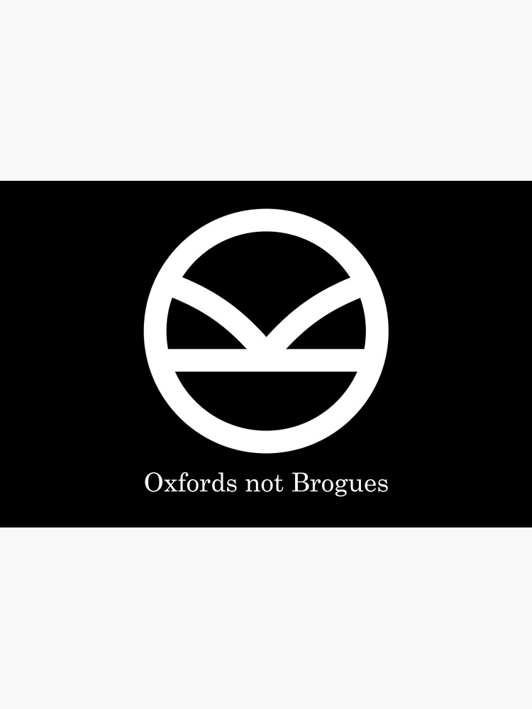 oxfords are not brogues