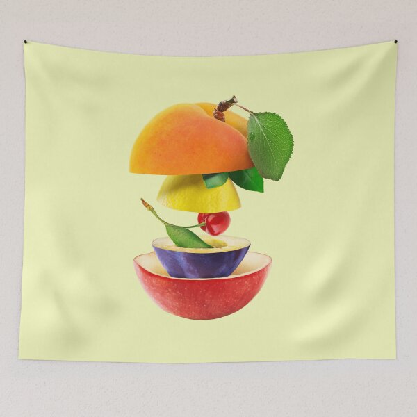 Item preview, Apricot Lemon Cherry Plum Apple Gifts Vegetarian designed and sold by betternotes.
