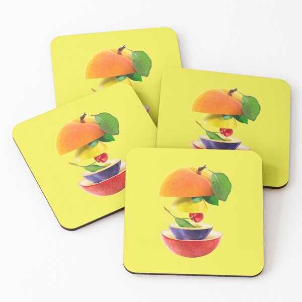 Item preview, Apricot Lemon Cherry Plum Apple Gifts Vegetarian designed and sold by betternotes.
