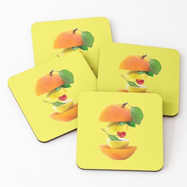 Item preview, Apricot Lemon Cherry Gifts Vegetarian designed and sold by betternotes.