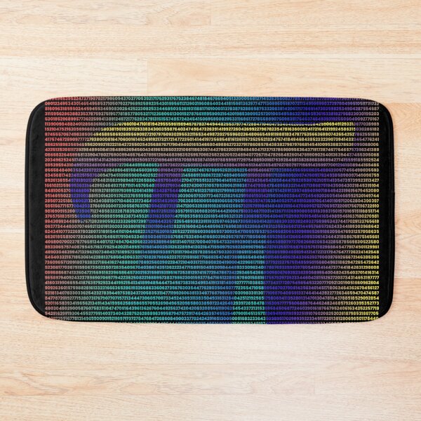 Item preview, Pi Symbol Colourful on Black designed and sold by Grathicks.