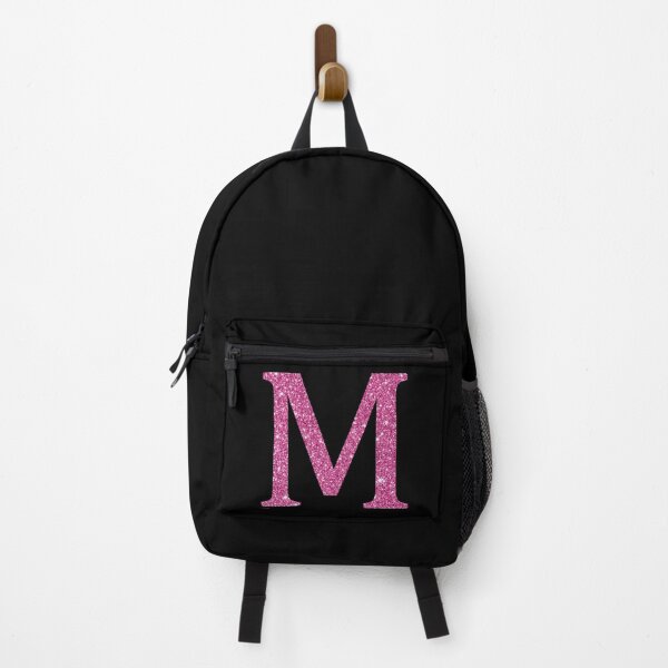 Pink Glitter Letter N Backpack for Sale by DevineDesignz Redbubble