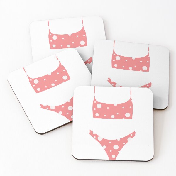 Item preview, patterned pink bikini designed and sold by keeganemma.