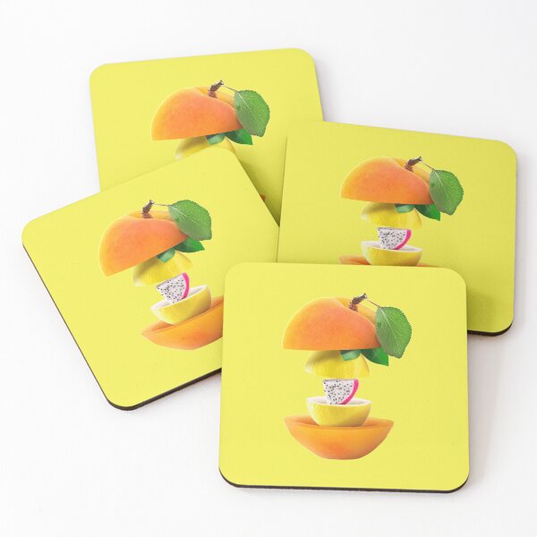 Item preview, Apricot Lemon Dragon Fruit Gifts Vegetarian designed and sold by betternotes.