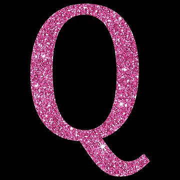 Pink Glitter Letter D Sticker for Sale by DevineDesignz