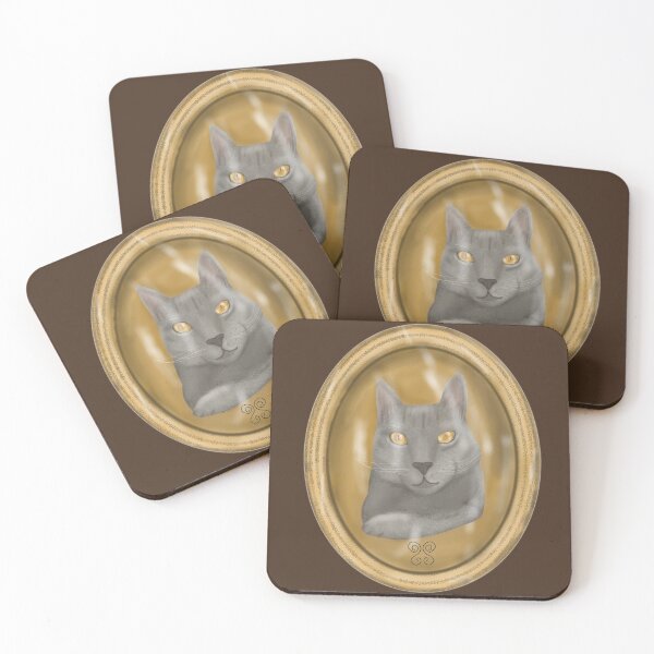 Item preview, Chartreux Cameo designed and sold by SilkySelkie.