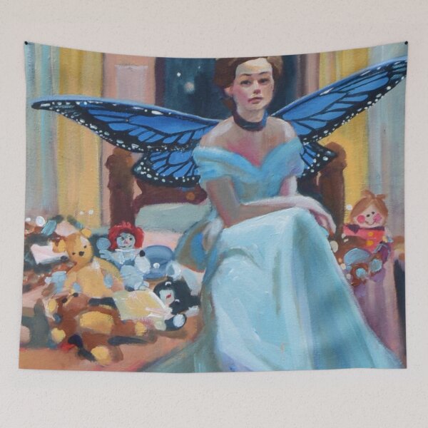 Item preview, "The Lady in Blue" designed and sold by Bruce Collins.