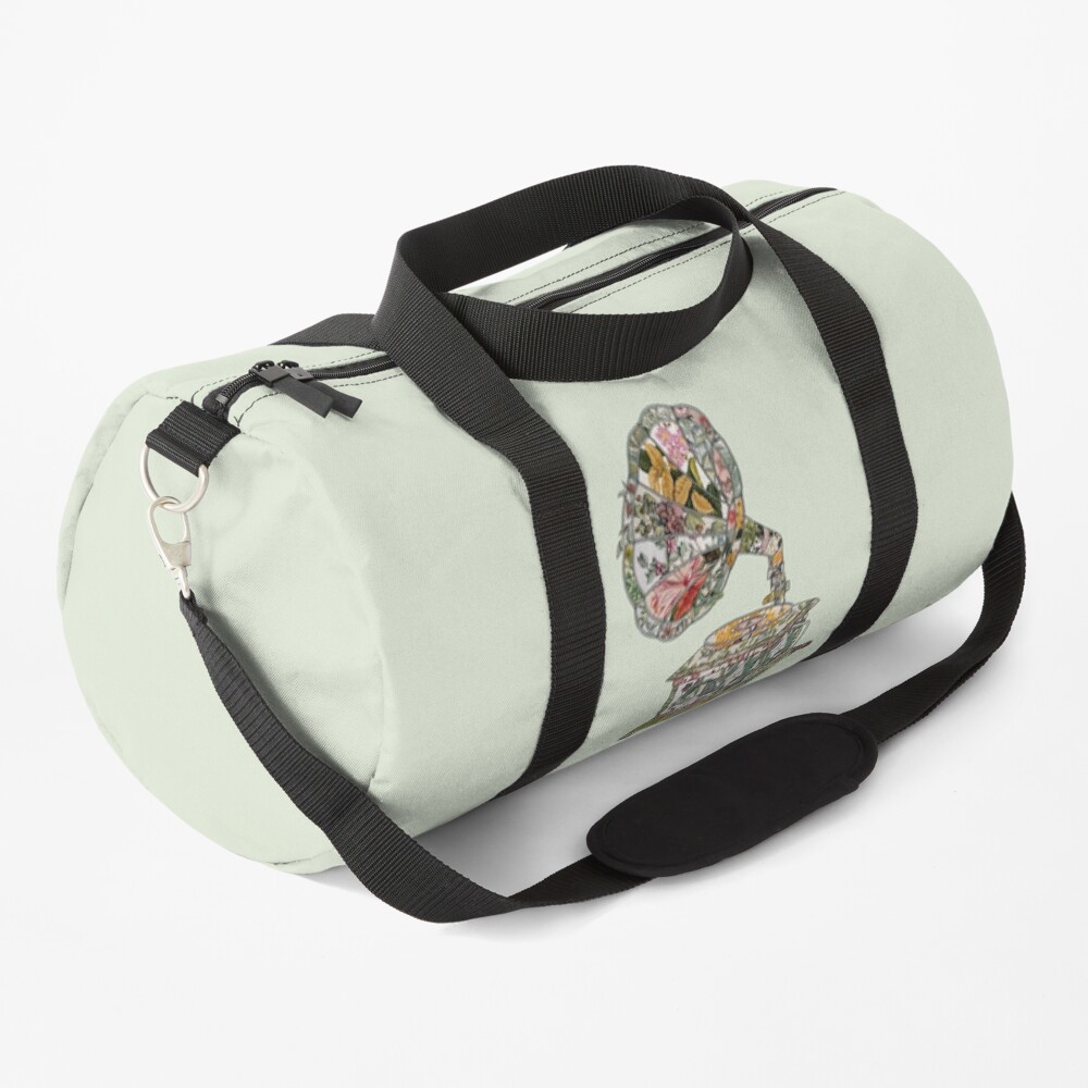 Seeing Sound Vintage Botanical Duffle Bag