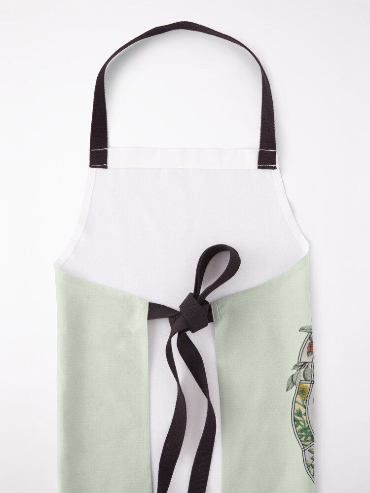 Alternate view of Seeing Sound Vintage Botanical Apron