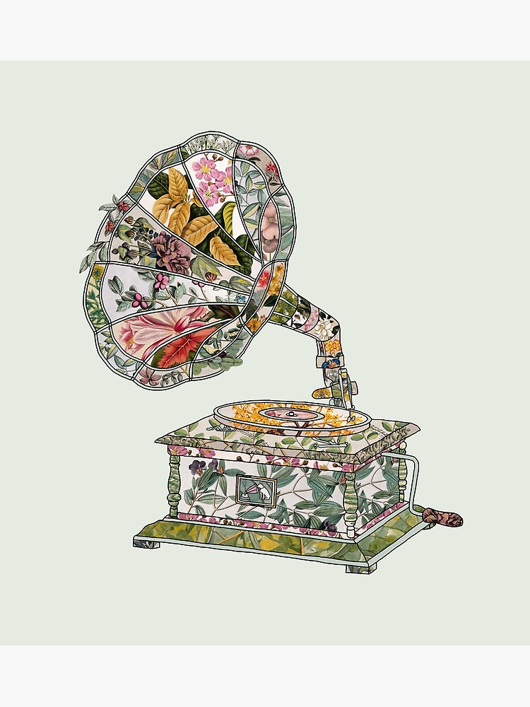 Seeing Sound Vintage Botanical by BiancaGreen