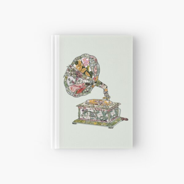 Seeing Sound Vintage Botanical Hardcover Journal