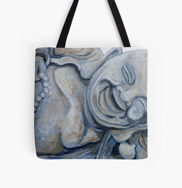 Buddha Bella All Over Print Tote Bag