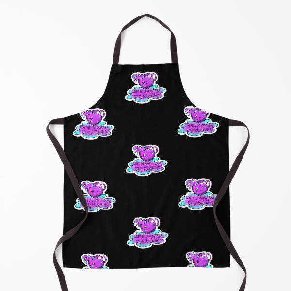 Item preview, Powered By Coffee, Sarcasm & Bad Decisions designed and sold by LizzMears.