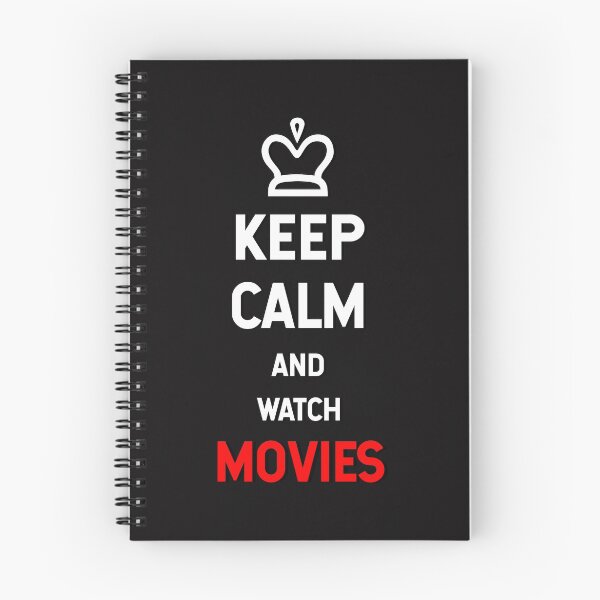 Item preview, Keep Calm and watch movies designed and sold by FunSilly.