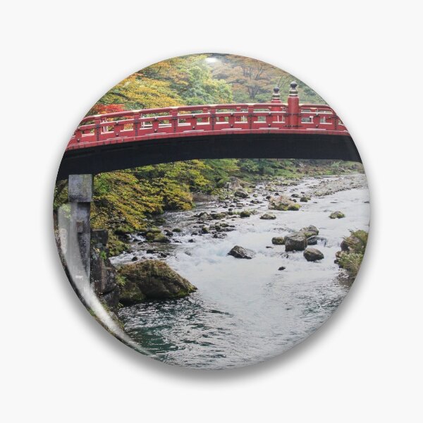 Item preview, Red Bridge, Nikko, Japan. designed and sold by mhailittlearts.