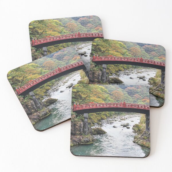 Item preview, Red Bridge, Nikko, Japan. designed and sold by mhailittlearts.