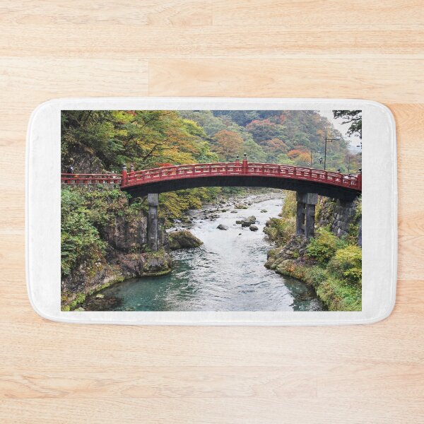 Item preview, Red Bridge, Nikko, Japan. designed and sold by mhailittlearts.