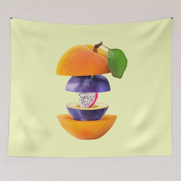 Artikelvorschau, Apricot Plum Dragon Fruit Gifts Vegetarian entworfen und verkauft von betternotes.