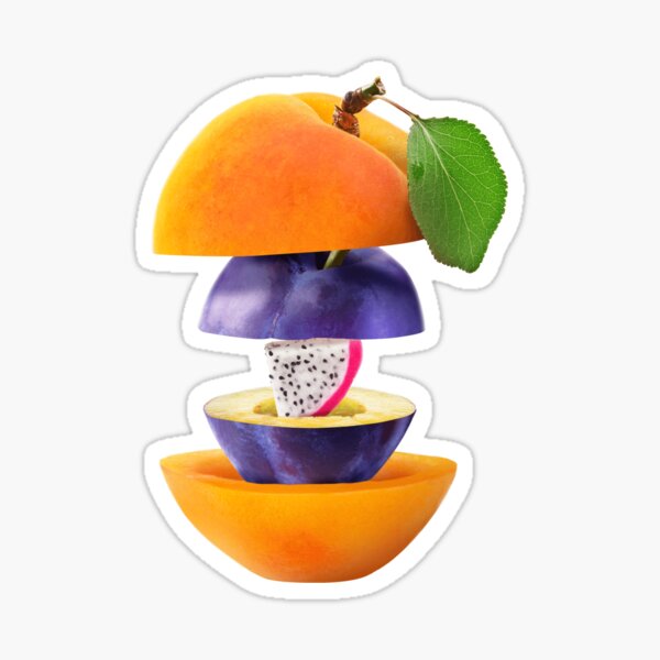 Item preview, Apricot Plum Dragon Fruit Gifts Vegetarian designed and sold by betternotes.
