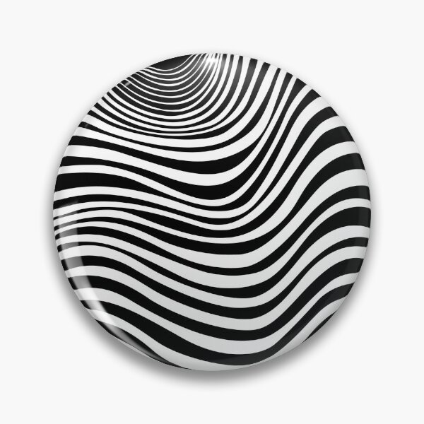 Item preview, Diseño de arte óptico en blanco y negro designed and sold by nicoleanndesign.