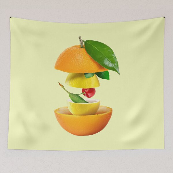 Item preview, Orange Lemon Cherry Gifts Vegetarian designed and sold by betternotes.