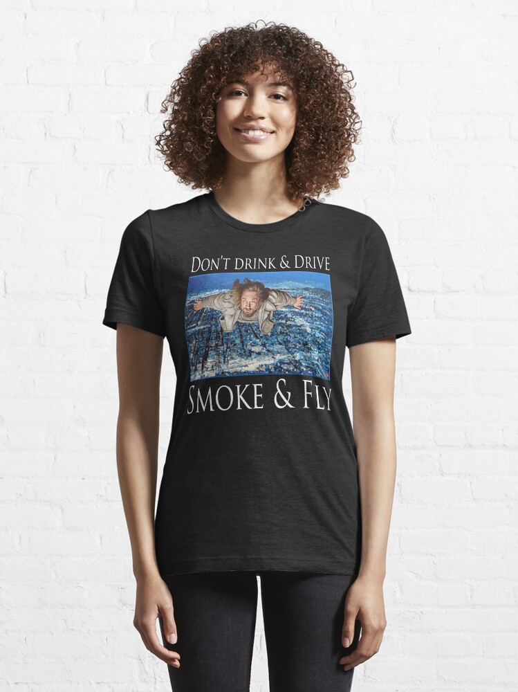 Alternate view of Smoke and Fly Essential T-Shirt