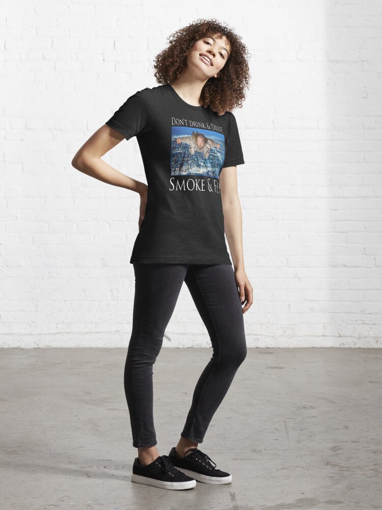 Alternate view of Smoke and Fly Essential T-Shirt