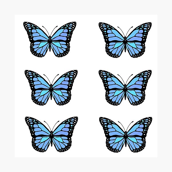 Item preview, butterfly sticker set designed and sold by robinverheul.