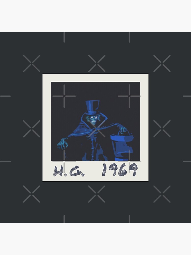 "Haunted Mansion 1969 Hatbox Ghost" Poster for Sale by FandomTrading