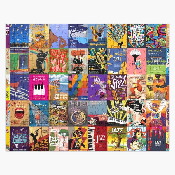 Item preview, Jazz Festivals designed and sold by Montage-Madness.