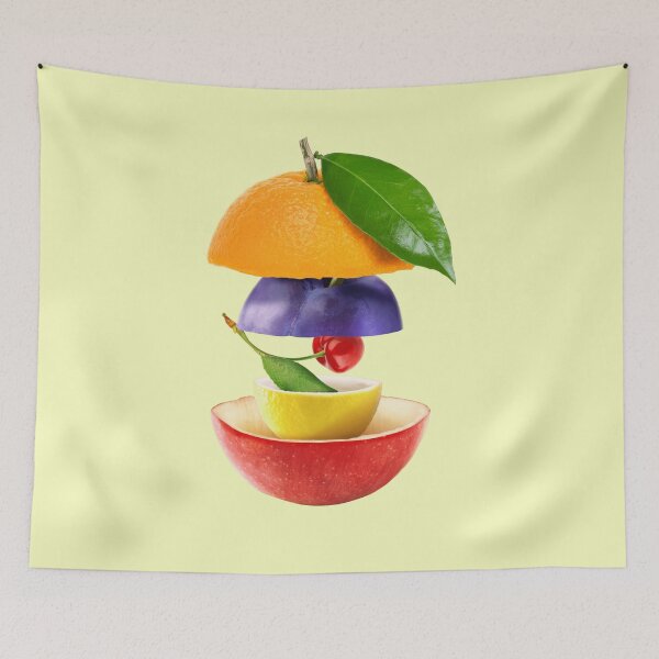 Item preview, Orange Plum Cherry Lemon Apple Gifts Vegetarian designed and sold by betternotes.