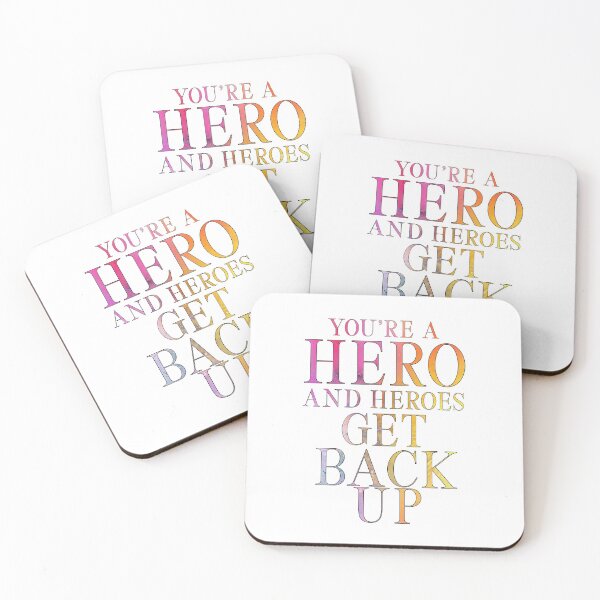 Item preview, Galavant-Inspired "Heroes Get Back Up" designed and sold by mulberrydragon.