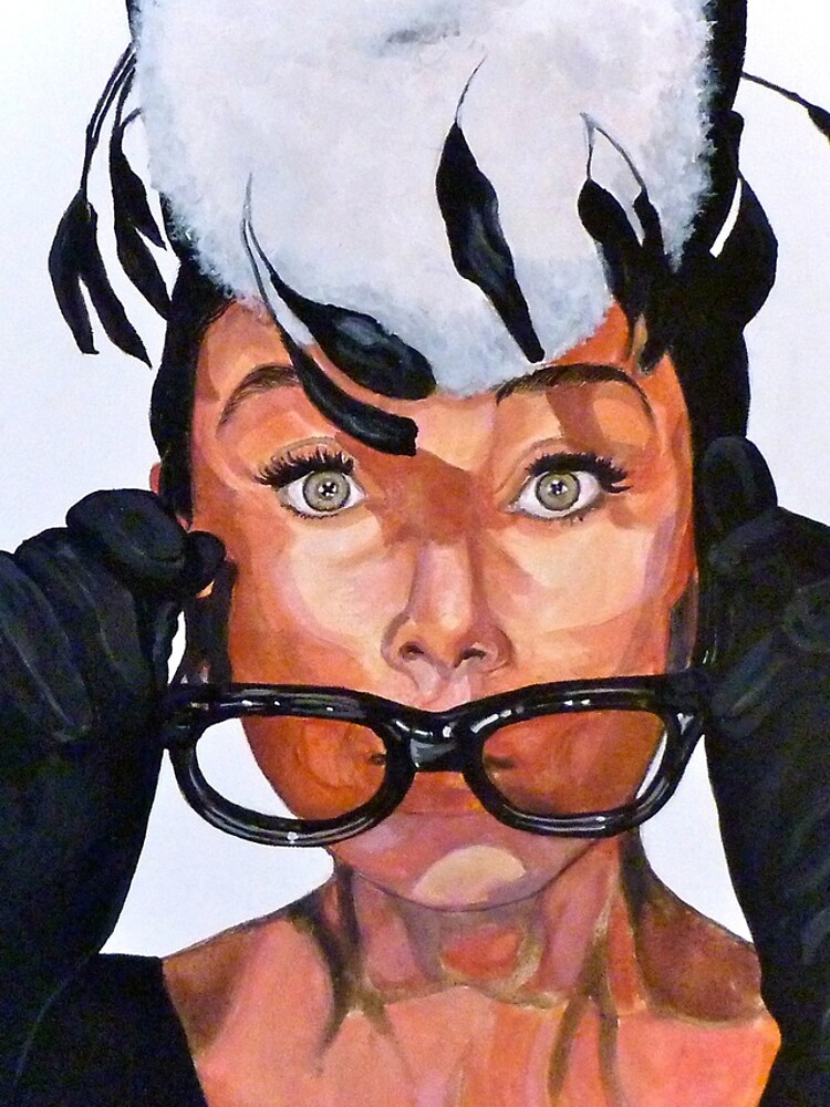 Audrey Hepburn by donnaroderick