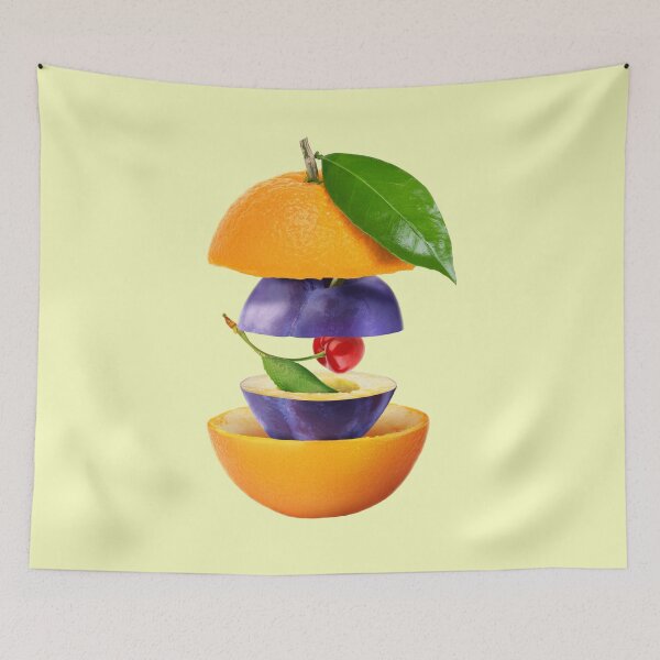 Item preview, Orange Plum Cherry Gifts Vegetarian designed and sold by betternotes.