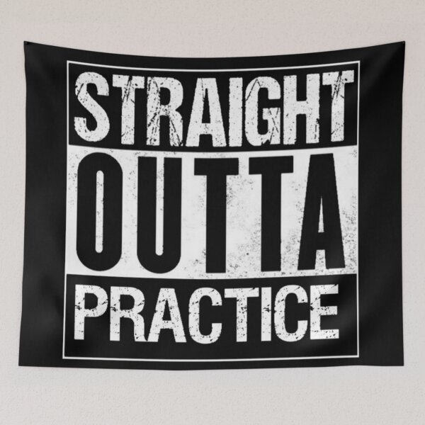Item preview, Straight Outta Practice  designed and sold by Happy  Holiday.