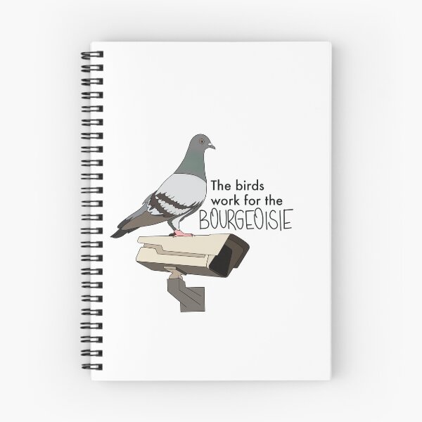 Item preview, The birds work for the bourgeoisie  designed and sold by Eszter Solyom.