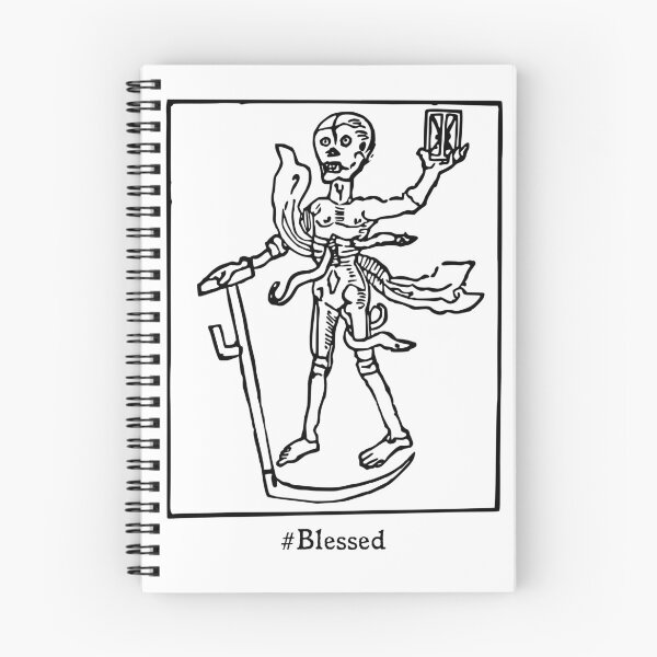 Item preview, Inspirational Skeletons: #Blessed designed and sold by The Imaginary Bookshop.