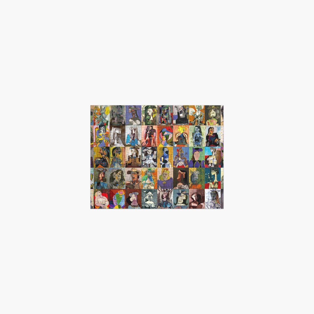Picasso Faces Jigsaw Puzzle