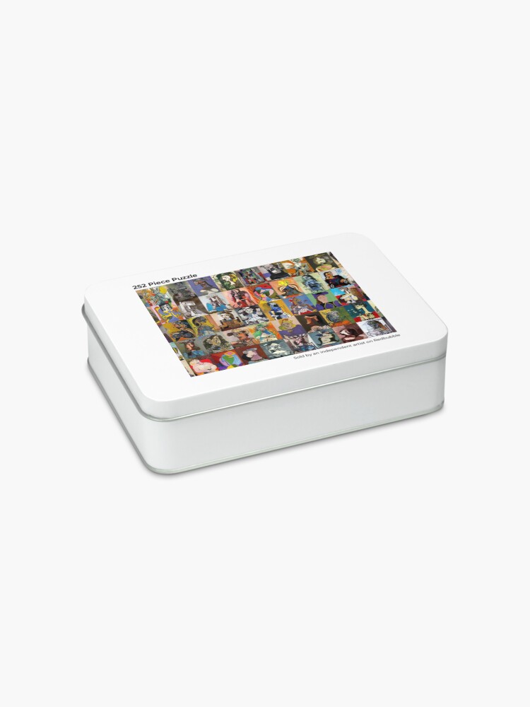 Alternate view of Picasso Faces Jigsaw Puzzle