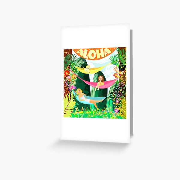 Aloha Greeting Card