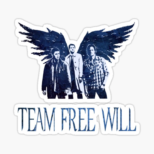 Item preview, Team Free Will in BLUE designed and sold by stormthief19.