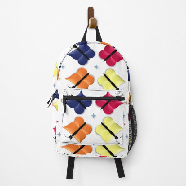 Item preview, Butterflies pattern in dazzling color combination designed and sold by InVisibleColors.