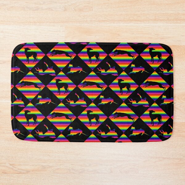 Item preview, Rainbow Diamond Greyhounds  designed and sold by GreytGraphicals.