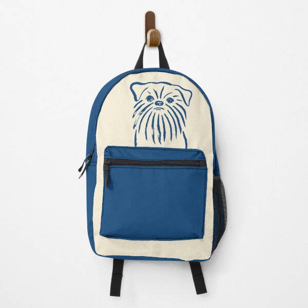 Item preview, Brussels Griffon (Beige and Blue) designed and sold by illucalliart.